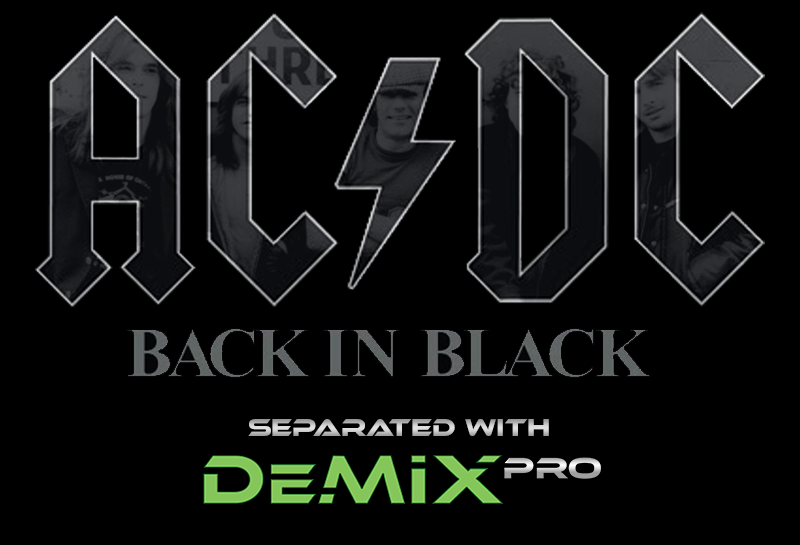 Listen to the isolated Tracks From AC/DC's Back In Black Now